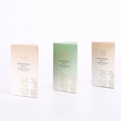 Emballage cosmétique se pliant de carton de C1S Art Paper Cosmetic Paper Boxes