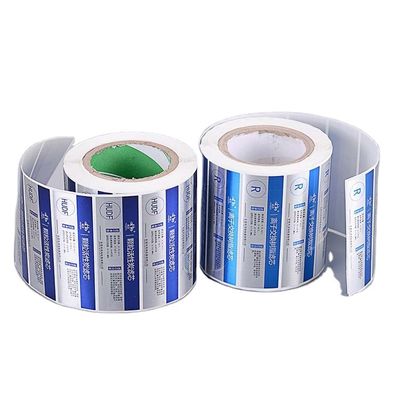 Autocollants de empaquetage faits sur commande de pantone imprimable imperméable auto-adhésif