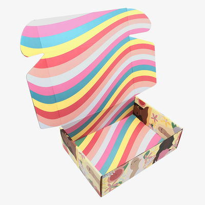 Rectangle de papier ondulé de C2S Art Paper Apparel Packaging Boxes