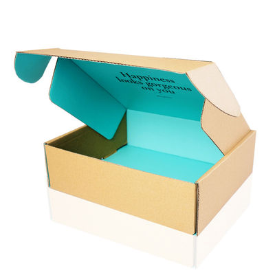 Rectangle de papier ondulé de C2S Art Paper Apparel Packaging Boxes