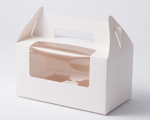 Fenêtre en plastique de boîte faite sur commande d'emballage alimentaire des forces de défense principale EPE de catégorie comestible