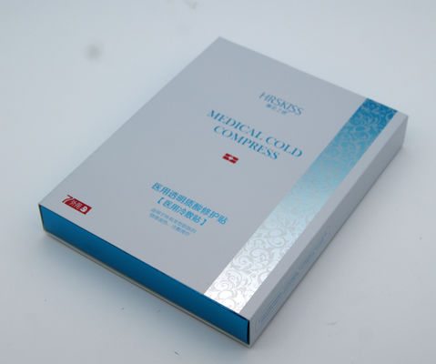 350gsm écologique a enduit la boîte d'emballage de couleur de papier de C1S pour l'emballage de soins de la peau