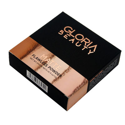 boîtes de empaquetage cosmétiques de papier de la carte 350gsm avec le film de toucher doux