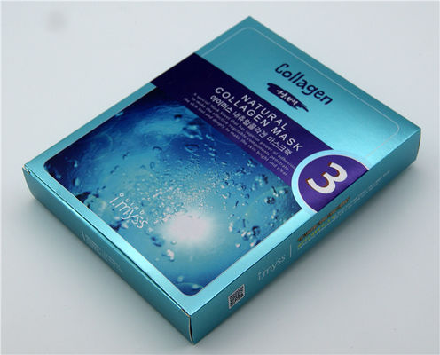 L'emballage cosmétique fait sur commande d'OEM 4C PMS de rectangle enferme dans une boîte polychrome