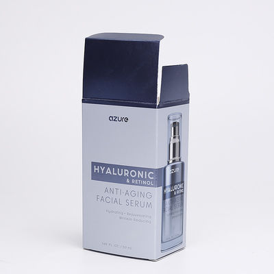 Bouteille de parfum argentée de carte de CMYK 350gsm empaquetant Logo Printed Boxes