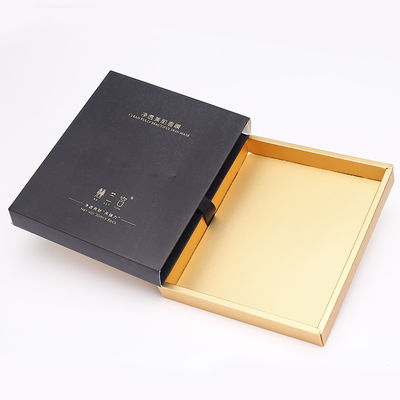 l'emballage cosmétique de papier de la carte 400g enferme dans une boîte le tiroir de cadeau de maquillage de soins de la peau