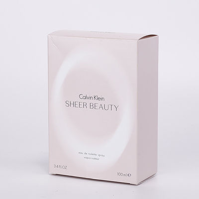 Réutilisez vernir l'emballage cosmétique fait sur commande enferme dans une boîte le cadeau de luxe