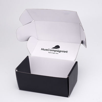 Revêtement UV se pliant de boîte d'emballage de Tab Lock Gable Corrugated Paper