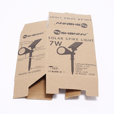 La lumière électronique 200g 250g a ridé la boîte de empaquetage de papier pour l'expédition