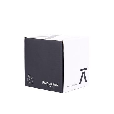 Boîte de papier ondulée se pliante de carton d'EE cannelure de F pour l'emballage de cadeau