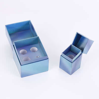 Petites boîtes en carton vides de la place 1000gsm avec des couvercles pour des cadeaux