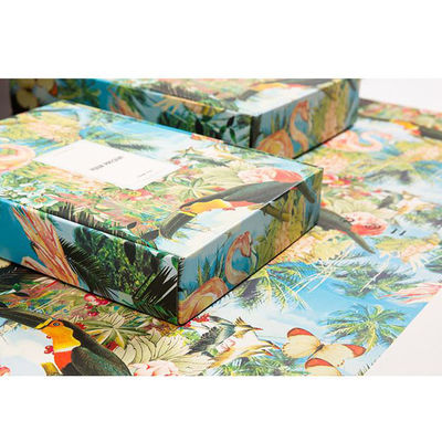 Boîte de empaquetage pliable de CMYK