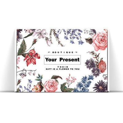 1.5mm pliable Grey Cardboard Gift Packing Boxes 300gsm Artpaper