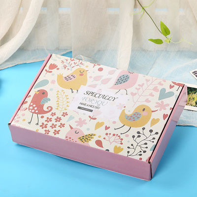 Saint-Valentin imprimée faite sur commande de caisses d'emballage de cadeau du carton 350gsm