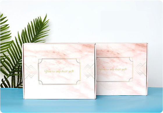boîte-cadeau de carton du paquet 800gsm plat avec la forme faite sur commande de couvercles