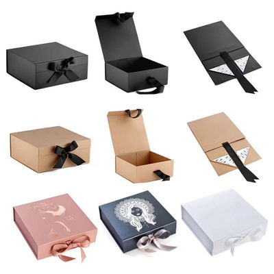 Le petit pliable de cadeau de rectangle d'ODM caisse d'emballage en carton ondulé