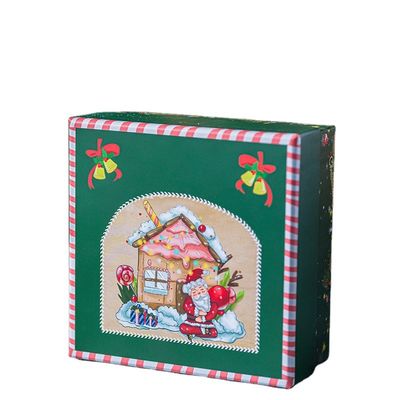 Empilement de la fermeture magnétique réutilisée olographe de boîte d'emballage de cadeau