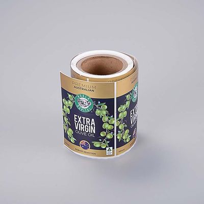 Autocollants faits sur commande cosmétiques thermiques adhésifs de label du produit CMYK PMS