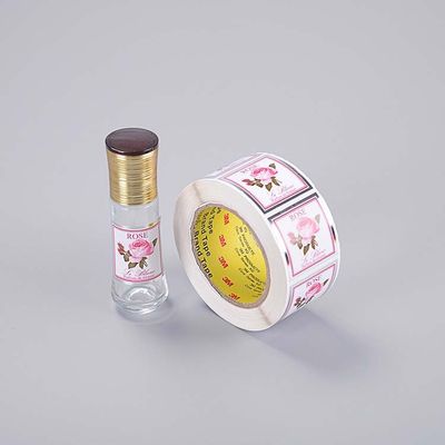 Les autocollants faits sur commande de label de PVC de dentelle colorée remettent à compte le ruban adhésif imprimable