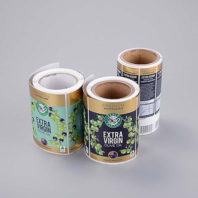 Autocollants faits sur commande adhésifs de label de l'ANIMAL FAMILIER BOPP de PE du vinyle pp de pot pour le paquet