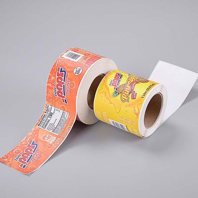 Autocollants de impression faits sur commande privés de LOGO Adhesive Direct Thermal Paper