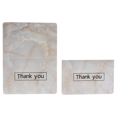 Debossing a réutilisé les cartes de papier
