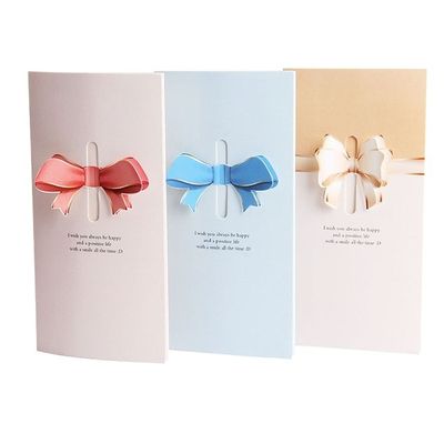 L'ODM d'OEM réutilisé a gravé le style en refief de luxe de papier de cartes de voeux