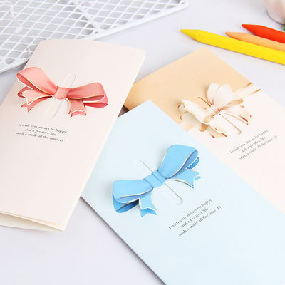 L'ODM d'OEM réutilisé a gravé le style en refief de luxe de papier de cartes de voeux