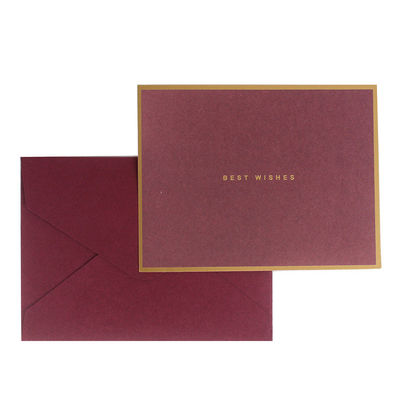 Chèque-cadeau de Noël de Matte Glossy CMYK Pantone favorable à l'environnement