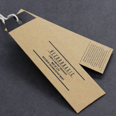 Aluminium luxueux emboutissant la tache Hang Tag Pantone Color personnalisé UV