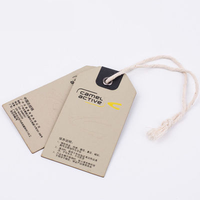 Les sacs C1S de chaussures de chemise ont enduit l'oscillation de relief de papier étiquette écologique