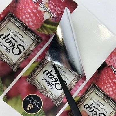 Impression faite sur commande arrondie d'autocollants faits sur commande non-toxiques de label de vinyle