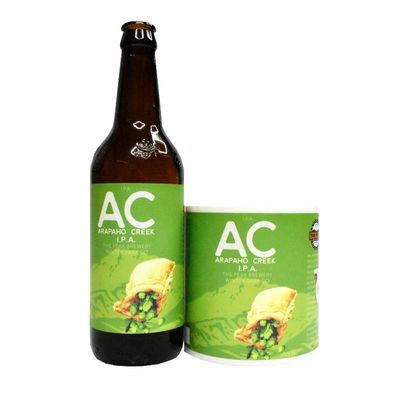 Autocollant adhésif de papier en ivoire de Juice Wine Glass Bottle Label d'impression