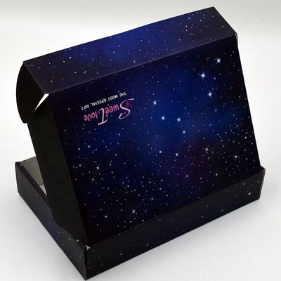 L'emballage fait main de métier des bijoux 350g enferme dans une boîte l'impression de PMS CMYK