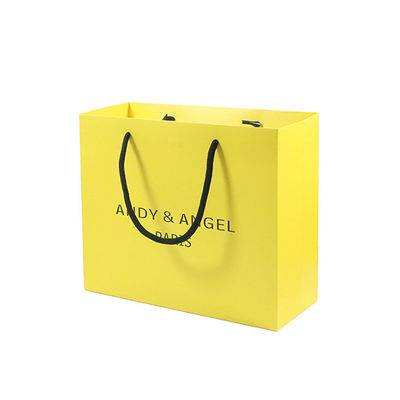 Sacs en papier recyclables de carton de 300GSM 1mm avec le style multi de logos